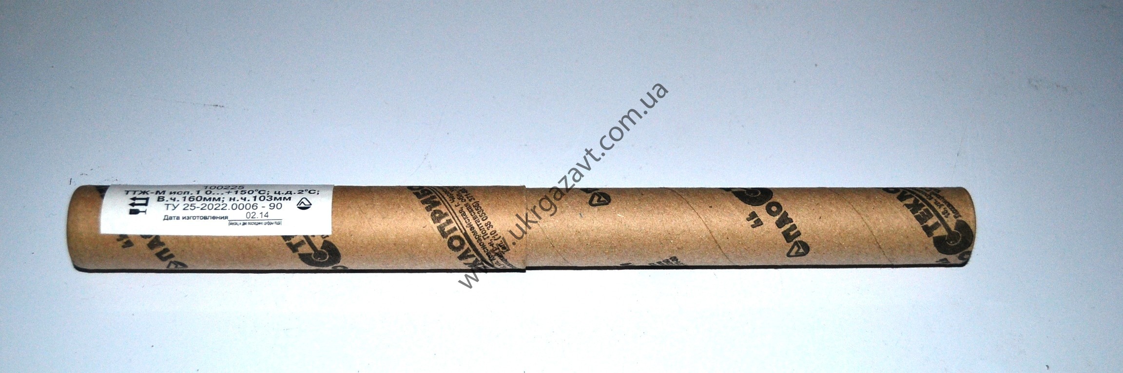 Термометры технические жидкостные ТТЖ-М исполнение 1 (прямые, угловые ...