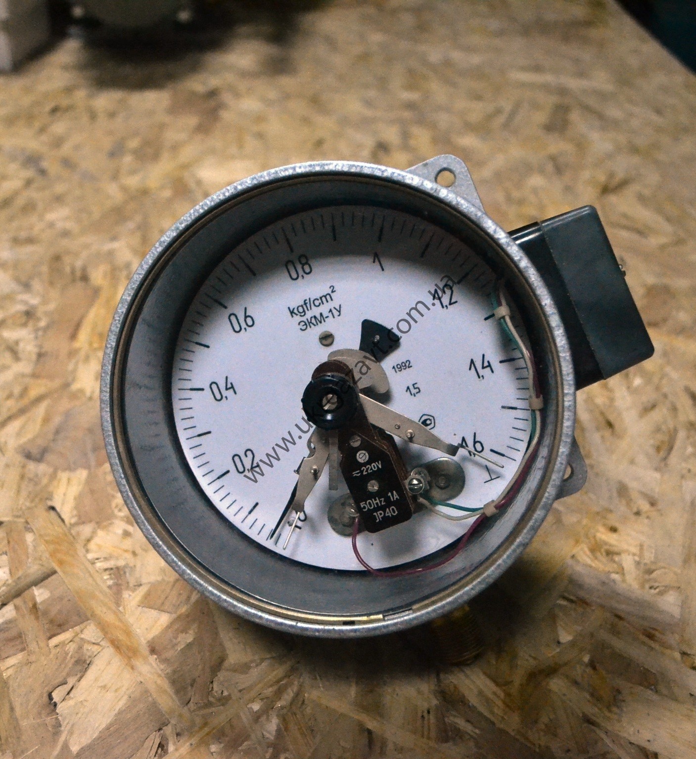 ДМ2005Сг (ЭКМ-1У, ЭКМ-2У) манометры сигнализирующие электроконтактные ...