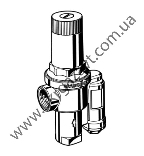 Предохранительный перепускной клапан с регулировкой перепада давления ...