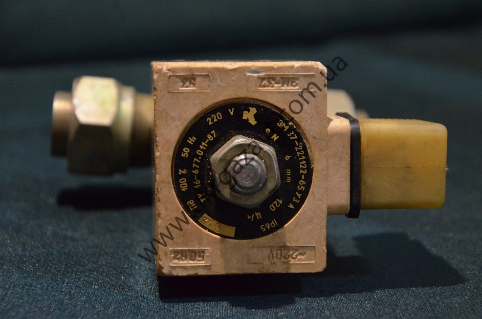 ЛА 26336 ДУ15 вентиль аммиачный запорный 15с832р с эл. магн. приводом ...