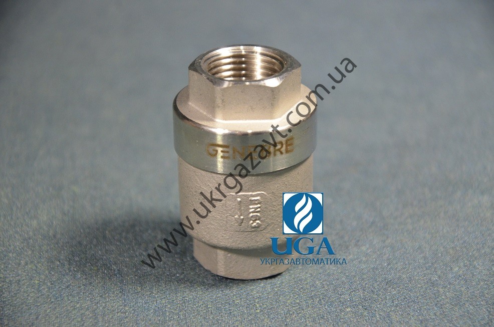 Клапан обратный муфтовый н/ж Genebre - Оптовая продажа, выгодные цены ...