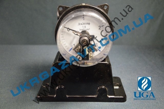 Электроконтактный мановакуумметр ДА2010ф исп V -1 – 0 – 3 кгс/см2 кл. т ...