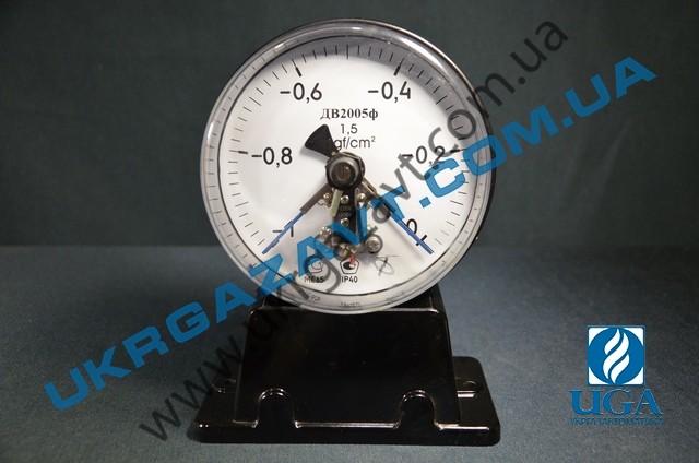 Электроконтактный вакуумметр ДВ2005ф х -1 – 0 кгс/см2 кл. т. 1,5 ...