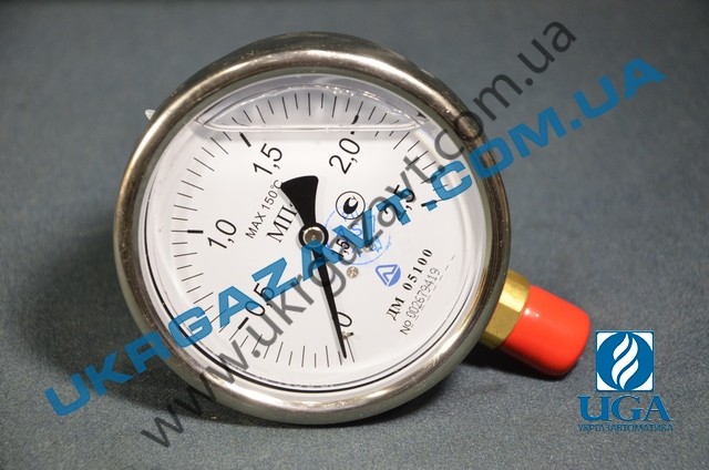 Манометр ДМ 05100 2,5мПа глицеринозаполненный - Оптовая продажа ...