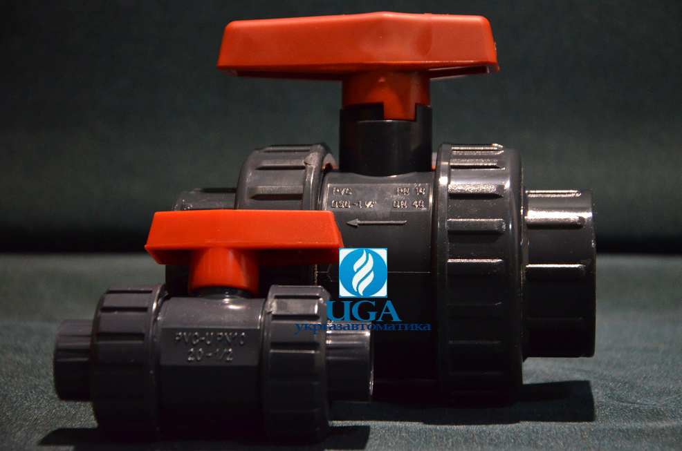 Кран шаровой резьбовой ПВХ Ду20 - Оптовая продажа, выгодные цены ...